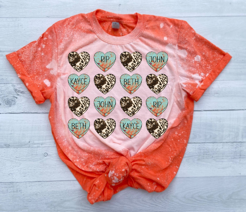 Yellowstone Hearts Tee